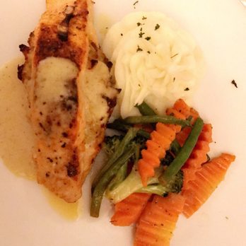 Hibiscus Island Grille - Randolph - Stuffed salmon. Soooo good. - Caribbean Near Me - Randolph, New Jersey