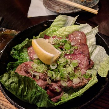Kiraku - Shio gyu-tan (cow tongue) a bit oily. - Tapas/Small Plates Near Me - Berkeley, California