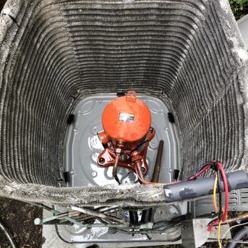 Baldinelli Refrigeration - Cleaned condensing coil - Heating & Air Conditioning/HVAC Near Me - Hudson, Massachusetts
