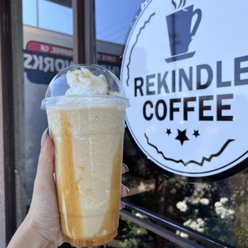 Rekindle Coffee - Coconut cream - Cafes Near Me - Orange, California