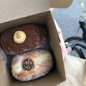 Mello - Tiramisu and dark chocolate flavours - Donuts Near Me - Vancouver, British Columbia