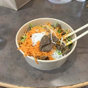 Roll & Co - Lemon grass bowl and beef bowl. - Vietnamese Near Me - Brea, California Roll & Co - Lemon grass bowl and beef bowl. - Vietnamese Near Me - Brea, California