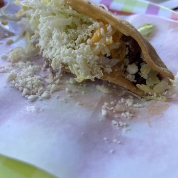 Tita's Taco Shop - Shredded beef hard taco - Mexican Near Me - La Mesa, California Tita's Taco Shop - Shredded beef hard taco - Mexican Near Me - La Mesa, California