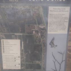 Juno Dunes Natural Area - Information map
