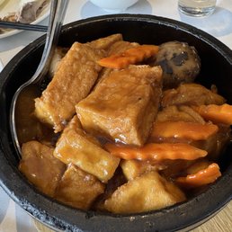 Braised tofu with vegetable. Average for $28 Braised tofu with vegetable. Average for $28