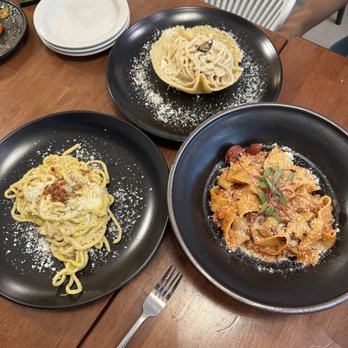 Monzu Fresh Pasta - Monzu's Signature Cestino (in parmesan crisp bowl), Carbonara, Bolognese - Italian Near Me - San Diego, California Monzu Fresh Pasta - Monzu's Signature Cestino (in parmesan crisp bowl), Carbonara, Bolognese - Italian Near Me - San Diego, California