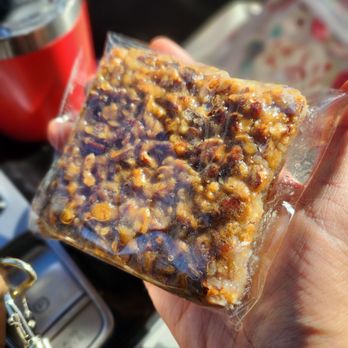The Beehive - Good sized honey pecan bar - Delis Near Me - Danville, Indiana