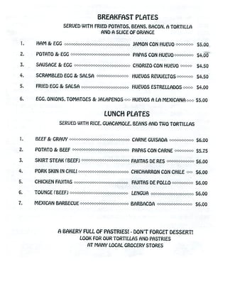 Menu photo 6 Porras Prontito Houston, TX Menu photo 6 Porras Prontito Houston, TX