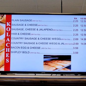Shipley Do-Nuts - Menu - Donuts Near Me - Harker Heights, Texas