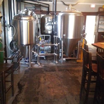 Two Frogs Brewing Company - Just one of eight Brewing Vats - Brewpubs Near Me - Tarpon Springs, Florida