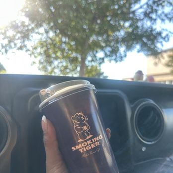 Smoking Tiger Coffee Lab - Banana Milk Latte - Cafes Near Me - San Gabriel, California Smoking Tiger Coffee Lab - Banana Milk Latte - Cafes Near Me - San Gabriel, California