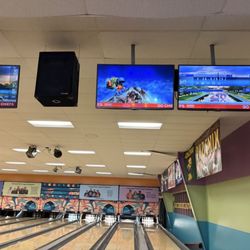 Crown Lanes Bowling Alley - There are 24 lanes