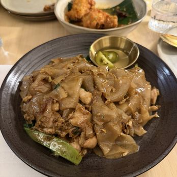 When In Bangkok - Pad see ew wit chicken - Thai Near Me - Flushing, New York