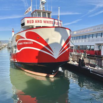Red and White Fleet - Red & White Fleet boat docked in Pier 43 1/2. - Boating Near Me - San Francisco, California Red and White Fleet - Red & White Fleet boat docked in Pier 43 1/2. - Boating Near Me - San Francisco, California