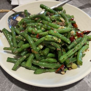 Yum Long - String Dry-Fried Green Beans W/ Minced Beef - Chinese Near Me - Monterey Park, California