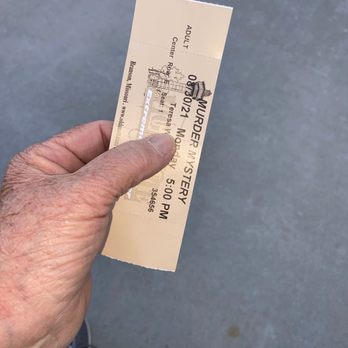 WhoDunnit Hoedown - My ticket to the dinner show - Performing Arts Near Me - Branson, Missouri