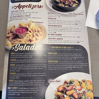 Eden Table - Restaurant + Bar - Menu - Breakfast & Brunch Near Me - Magnolia, Texas Eden Table - Restaurant + Bar - Menu - Breakfast & Brunch Near Me - Magnolia, Texas