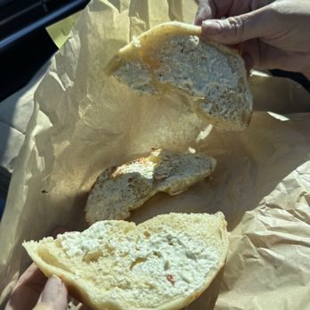 Gotta have it Bagel - My bagel had little to no cream cheese at all was very upset as I was so excited to try this place:( - Bagels Near Me - Jacksonville, North Carolina Gotta have it Bagel - My bagel had little to no cream cheese at all was very upset as I was so excited to try this place:( - Bagels Near Me - Jacksonville, North Carolina