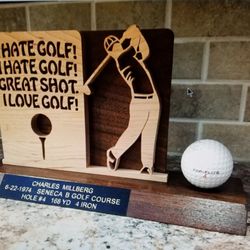 Engraving After 6 - A trophy for that hole-in-one!  Get yours here!