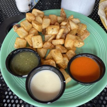 The Flying Biscuit Cafe - Breakfast Oven Roasted Moon Dusted Potatoes - Breakfast & Brunch Near Me - Roswell, Georgia The Flying Biscuit Cafe - Breakfast Oven Roasted Moon Dusted Potatoes - Breakfast & Brunch Near Me - Roswell, Georgia