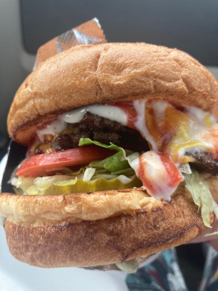 Food from The Burger Truck