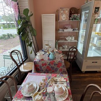 Sugarbird Cafe - A few tables inside for afternoon tea - Bakeries Near Me - Glendale, California Sugarbird Cafe - A few tables inside for afternoon tea - Bakeries Near Me - Glendale, California