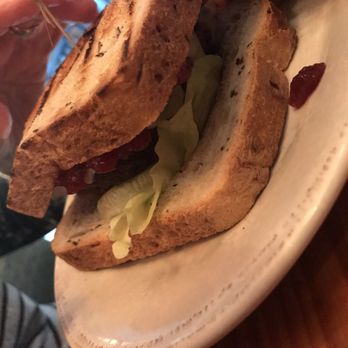 Hardware Store Brewing - cranberry burger of the day - New American Near Me - Titusville, Florida