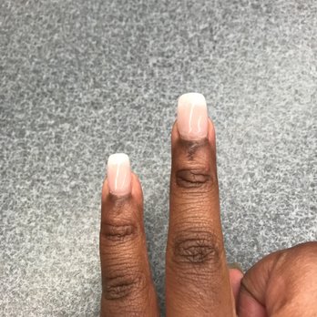Paradise Nails & Spa - Supposed to be OMBRE... - Nail Salons Near Me - Laurel, Maryland