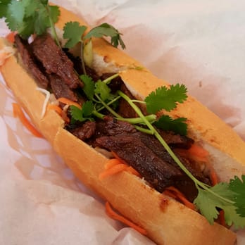 Pho Que Huong - GLITTERY scrumptios foot long Bahn Me....sandwitch.....fuc# You Subway - Vietnamese Near Me - Plano, Texas