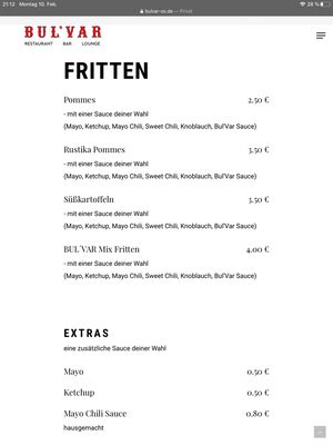 Menu photo 7 BUL´VAR Osnabrück, NI