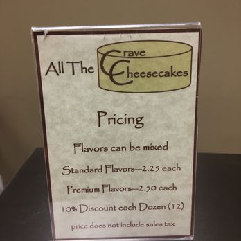 All the Crave Cheesecakes - Price of happiness. - Custom Cakes Near Me - Cypress, Texas All the Crave Cheesecakes - Price of happiness. - Custom Cakes Near Me - Cypress, Texas