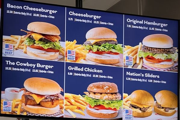 Menu photo 3 Nation's Giant Hamburgers Sachse, TX Menu photo 3 Nation's Giant Hamburgers Sachse, TX