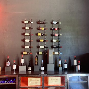 Austin Hope & Treana Tasting Cellar - Wall of great wines - Wine Tasting Room Near Me - Paso Robles, California Austin Hope & Treana Tasting Cellar - Wall of great wines - Wine Tasting Room Near Me - Paso Robles, California