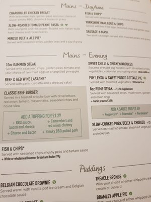 Menu photo 2 Fairfield Arms Manchester, XGM Menu photo 2 Fairfield Arms Manchester, XGM