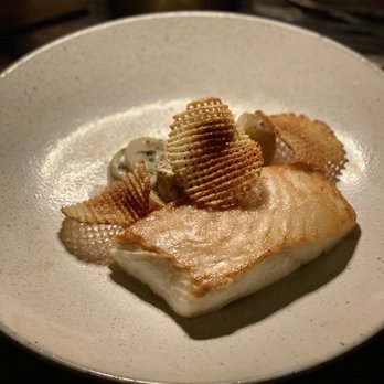 Bacchanalia - Halibut - hakurei turnip / mustard - New American Near Me - Atlanta, Georgia