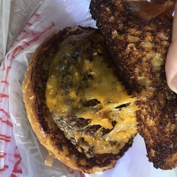 The Perfect Bite - Not a mushroom Swiss, but it's definitely a burger. - Sandwiches Near Me - Austin, Texas