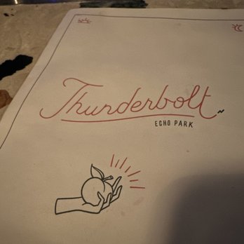 Thunderbolt - Menu - Bars Near Me - Los Angeles, California Thunderbolt - Menu - Bars Near Me - Los Angeles, California