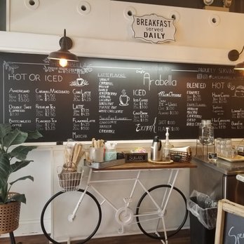 Cafe Arabella - Coffee and drinks board - Breakfast & Brunch Near Me - Lititz, Pennsylvania