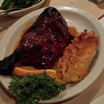 Steak 38 - Duck l'orange and twice baked potato. - Steakhouses Near Me - Cherry Hill, New Jersey Steak 38 - Duck l'orange and twice baked potato. - Steakhouses Near Me - Cherry Hill, New Jersey