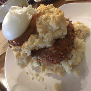 Biscuit Head - Mimosa Chicken Biscuit - Cafes Near Me - Asheville, North Carolina
