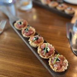 Aurora At The Celeste - Magical dining - Ahi Tuna Bites