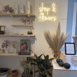 Shop inside the café