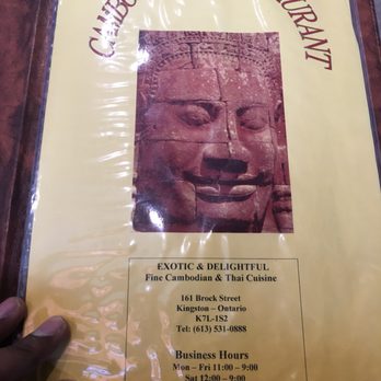 Cambodiana Restaurant - Cambodian Near Me - Kingston, Ontario