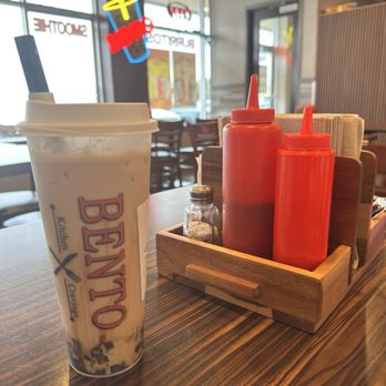 Bento Kitchen Cravings - Vietnamese Iced Coffee with Coffee Jellies - Korean Near Me - Lansing, Michigan
