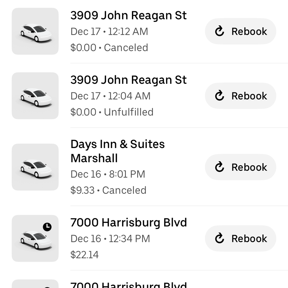 Uber - Taxis Near Me - Houston, Texas