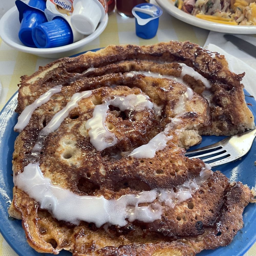 Keystone Diner - Cinnamon roll pancake - Breakfast & Brunch Near Me - Indianapolis, Indiana Keystone Diner - Cinnamon roll pancake - Breakfast & Brunch Near Me - Indianapolis, Indiana