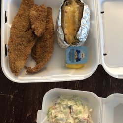 Colfax Bar and Grill - Walleye dinner