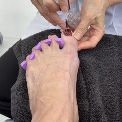 All Day Nails And Spa - Spiced Berry Pedicure