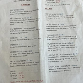 Chef Shaqs Kitchen - Menu - American Near Me - Louisville, Kentucky