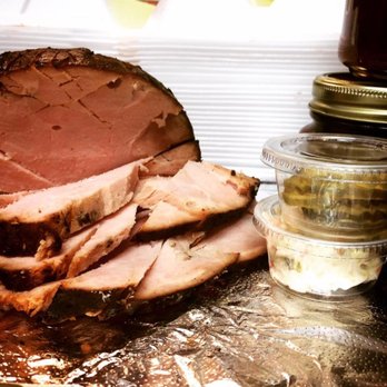 Bread of Heaven BBQ - a ham on a cutting board - Barbeque Near Me - Antioch, Tennessee Bread of Heaven BBQ - a ham on a cutting board - Barbeque Near Me - Antioch, Tennessee